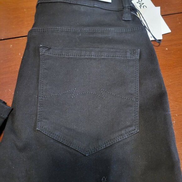 Parasuco Highrise Stretch Jeans Black Size 4 Comfort Spandex Skinny Jeans - Picture 7 of 7